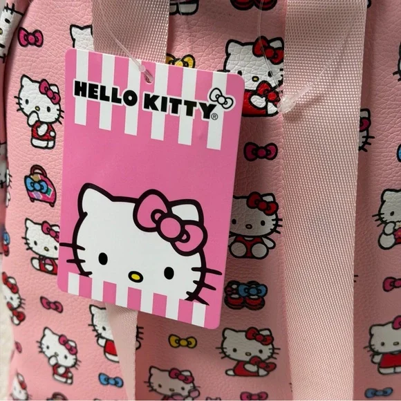 Hello Kitty Pink Kids Mini Backpack - Picture 4 of 5